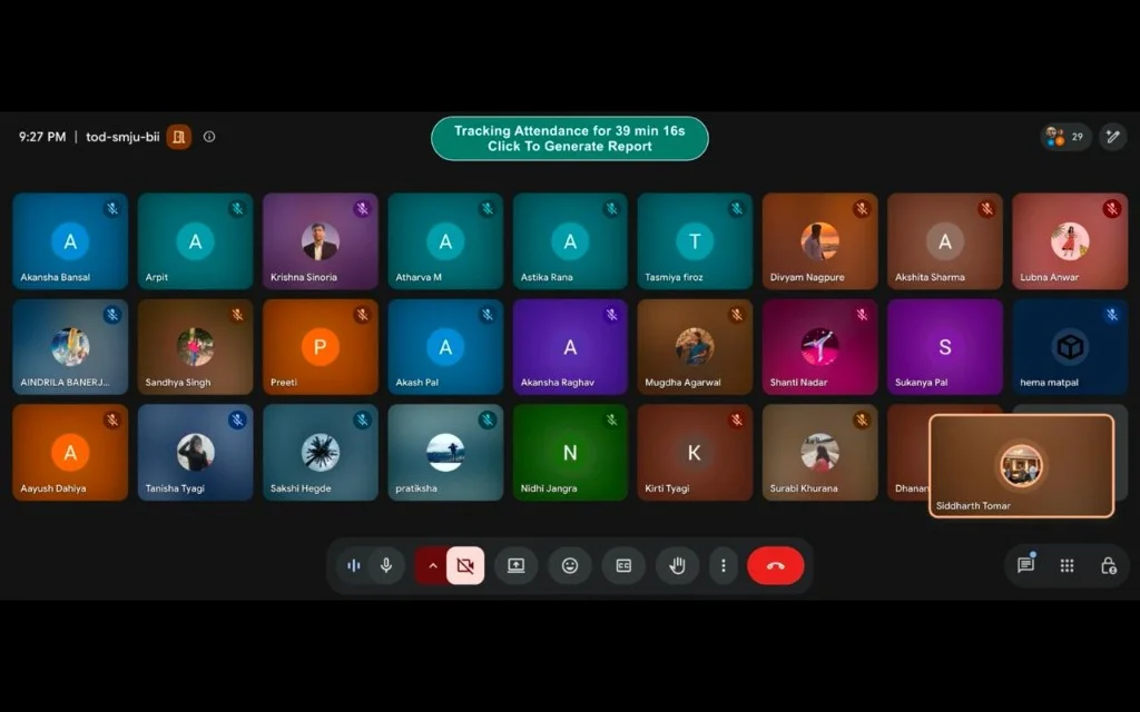 Attendance Tracking System